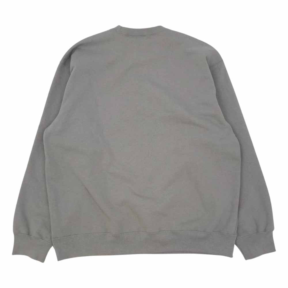 Supreme シュプリーム 22SS Small Box Crewneck スモール ボックス ロゴ スウェット グレー系 XL【美品】【中古】