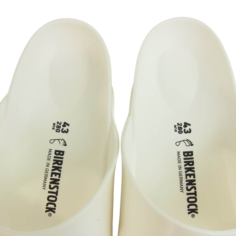BIRKENSTOCK ビルケンシュトック 129449 ARIZONA EVA アリゾナ サンダル 28cm ホワイト系 43【新古品】【未使用】【中古】