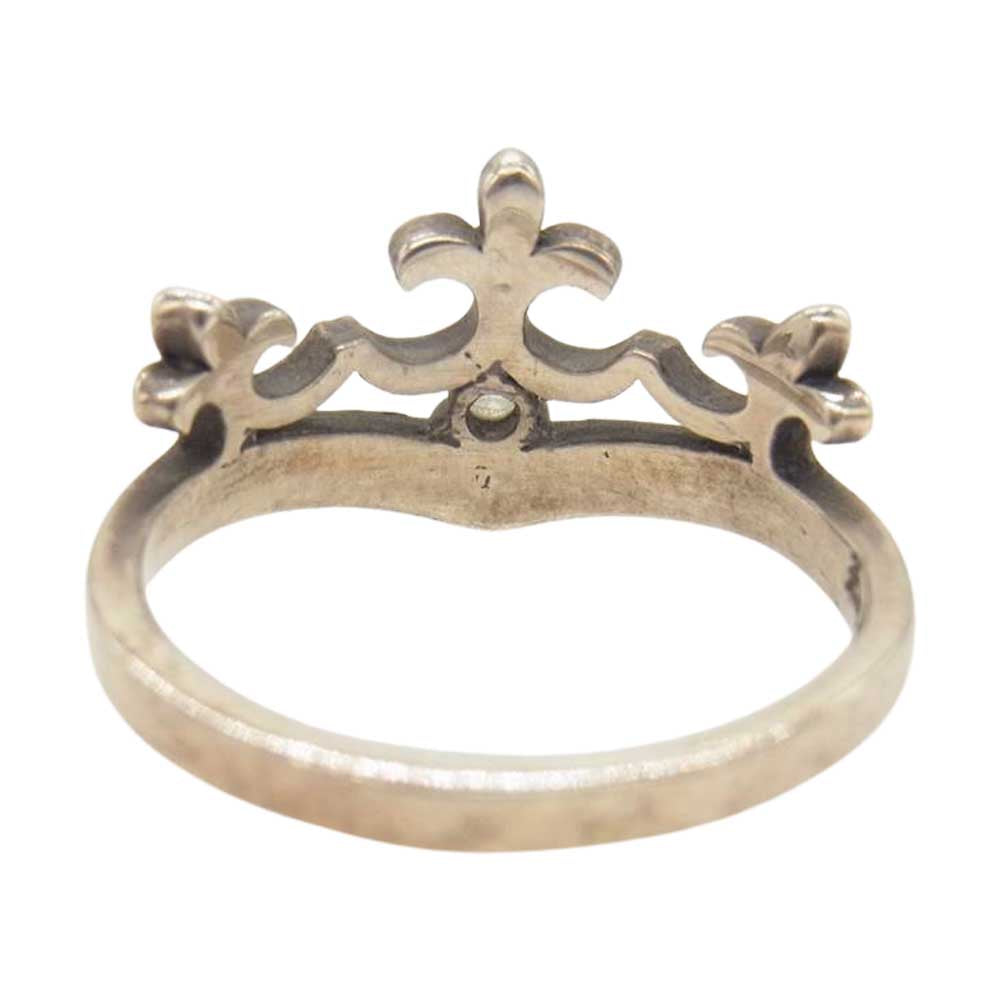 ROYAL ORDER ロイヤルオーダー SR310 DELICATE TIARA ジルコニア ティアラ リング シルバー系【中古】
