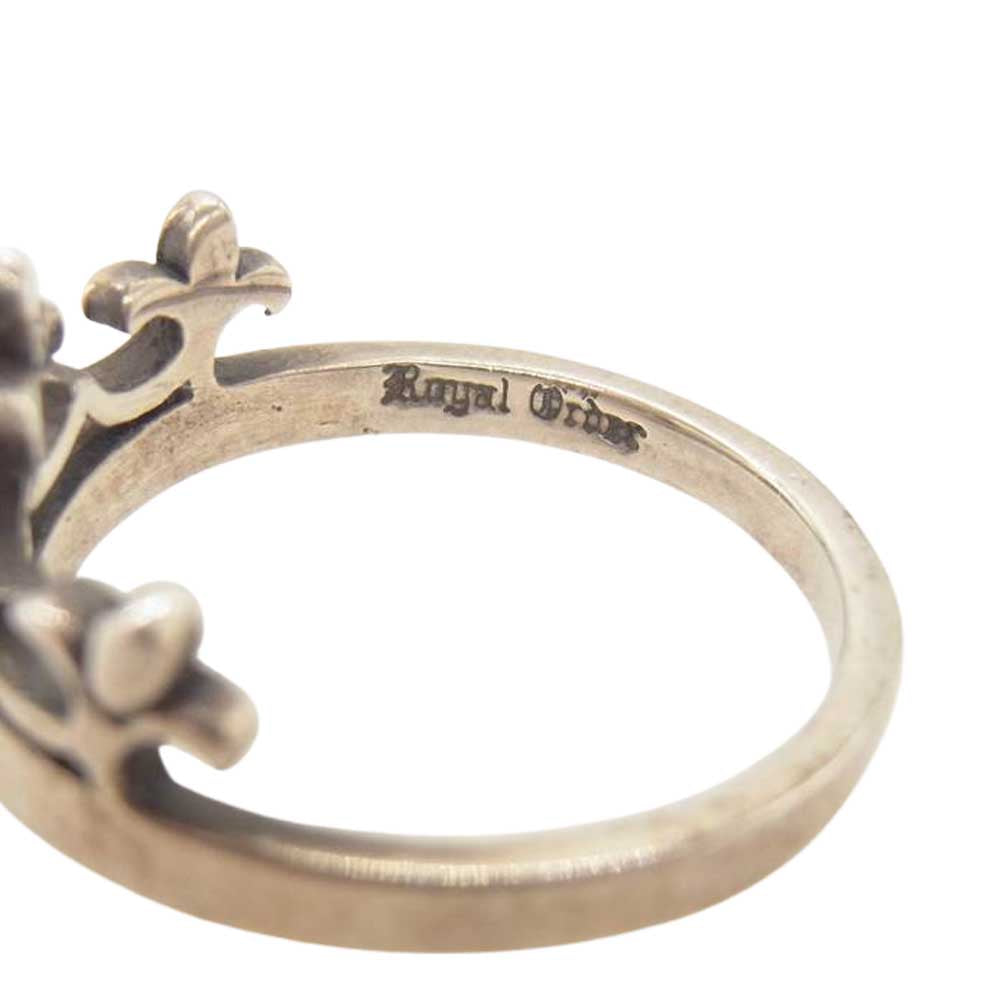 ROYAL ORDER ロイヤルオーダー SR310 DELICATE TIARA ジルコニア ティアラ リング シルバー系【中古】