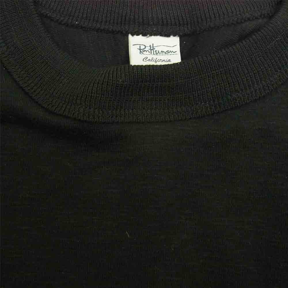 Ron Herman ロンハーマン 522090180-1071 カットソー Tシャツ 長袖 ブラック系 S【中古】
