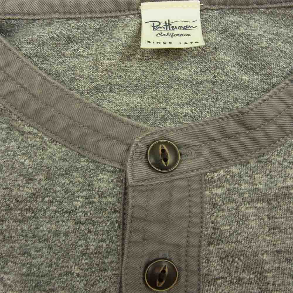 Ron Herman ロンハーマン 522090402-1071 ヘンリーネック カットソー グレー グレー系 S【中古】