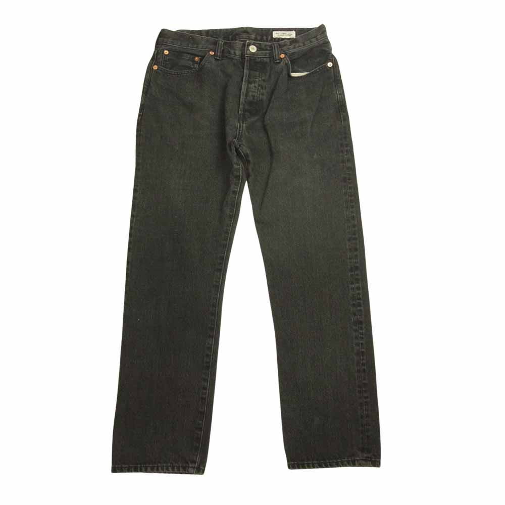Ron Herman ロンハーマン DENIM 3420600049-1836 ブラック デニム ボタンフライ パンツ ブラック系 31【中古】