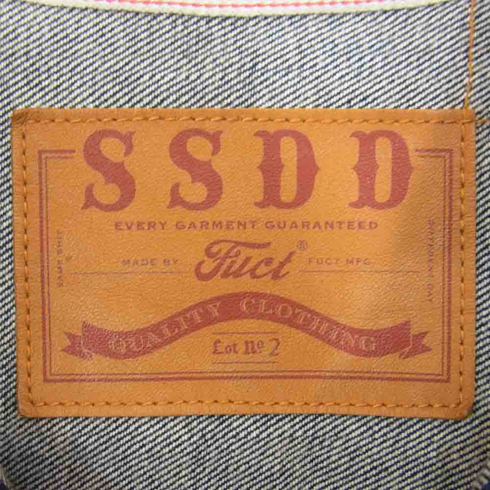 ファクト SSDD デニム ジャケット インディゴブルー系 S【中古】