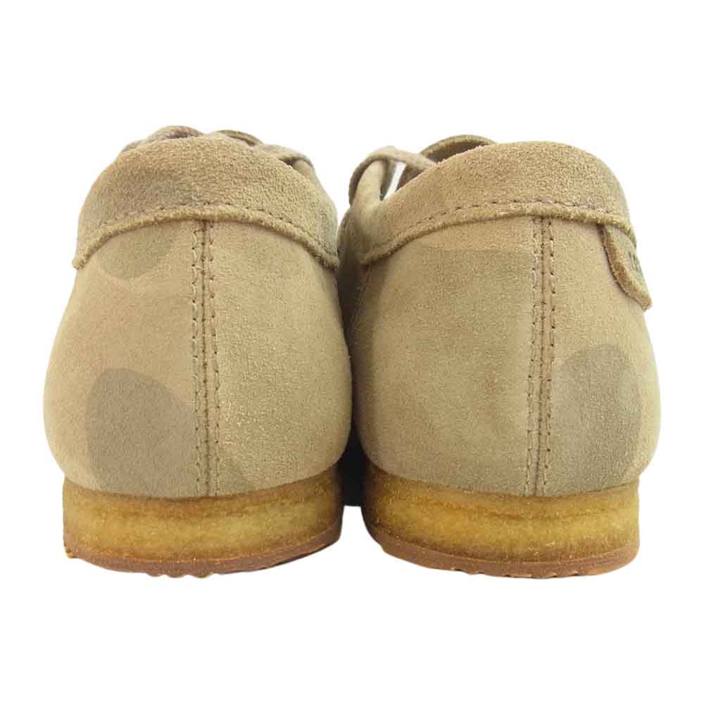 Clarks クラークス WALLABEE RUN ワラビー ラン シューズ ライトブラウン系 8【新古品】【未使用】【中古】