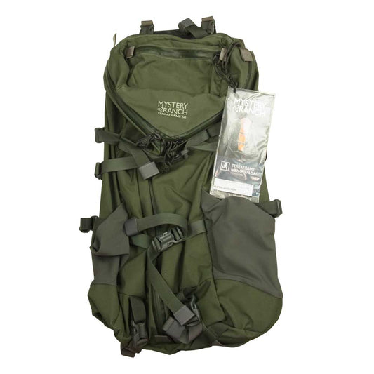 MYSTERY RANCH ミステリーランチ TERRAFRAME 3-ZIP 50 テラフレーム 3ZIP 50 Mサイズ DeepEarth バックパック 登山用ザック リュックサック カーキ系【極上美品】【中古】