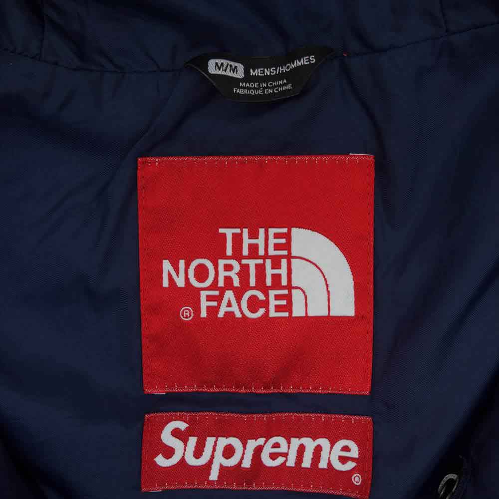 Supreme シュプリーム 15SS NP015401 × THE NORTH FACE ノースフェイス Denim Dot Shot Jacket デニム ドット ショット ジャケット インディゴブルー系 M【極上美品】【中古】