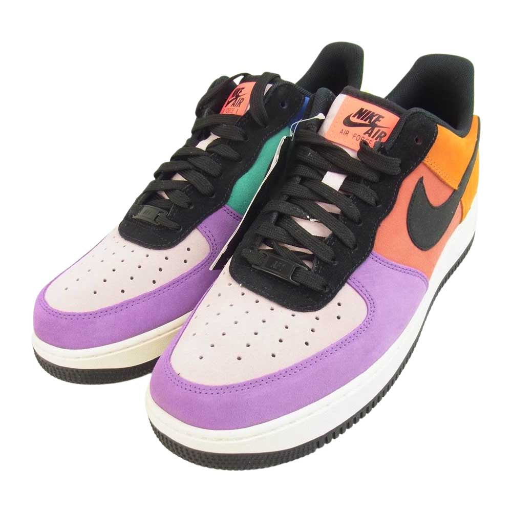 NIKE ナイキ CU1929-605 AIR FORCE 1 07 LV8 PRISM PINK BLACK-BRIGHT VIOLET エベレイト プリズムピンク  マルチカラー系 10【新古品】【未使用】【中古】