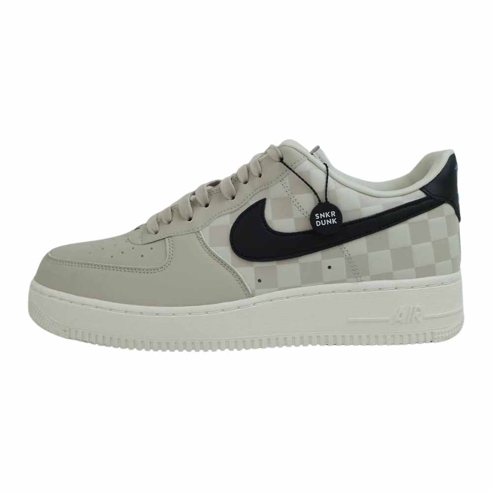 NIKE ナイキ DC8877-200 AIR FORCE 1 07 QS CREAM エアフォース クイックストライク レブロンジェームズ クリーム グレー系 11【新古品】【未使用】【中古】