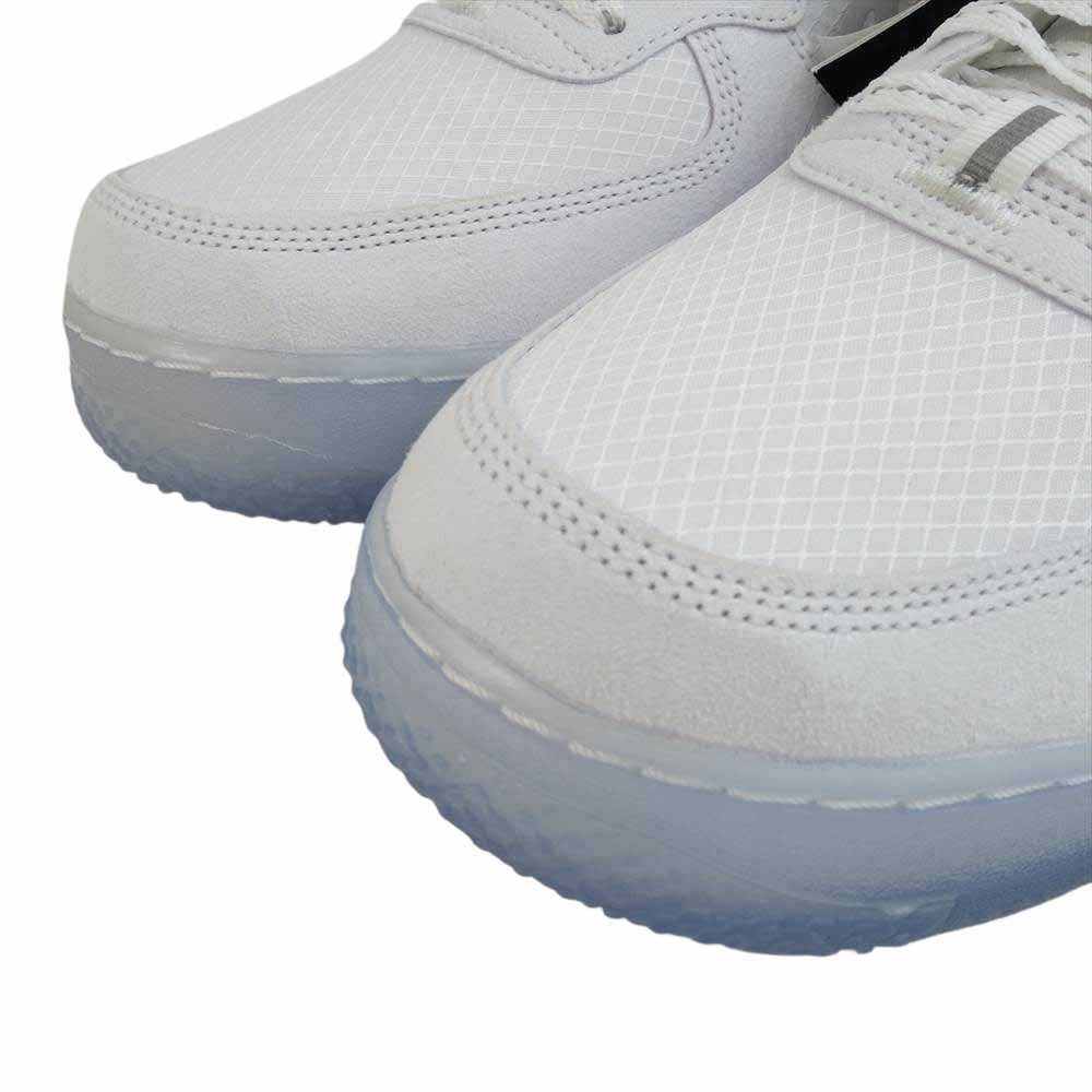 NIKE ナイキ CQ8879-100 NIKE AIR FORCE 1 REACT QS white light bone-sail エアフォース 1 リアクト ホワイト系 30cm【新古品】【未使用】【中古】