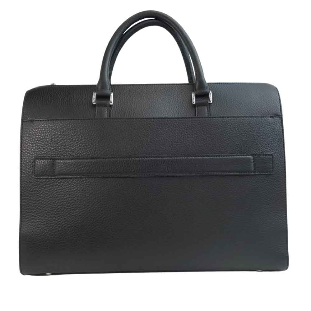 PELLE MORBIDA ペッレモルビダ PMO-HMB002  Maiden Voyage メイデンヴォヤージュ シュリンクレザー ブリーフケース ビジネスバッグ ブラック系【新古品】【未使用】【中古】