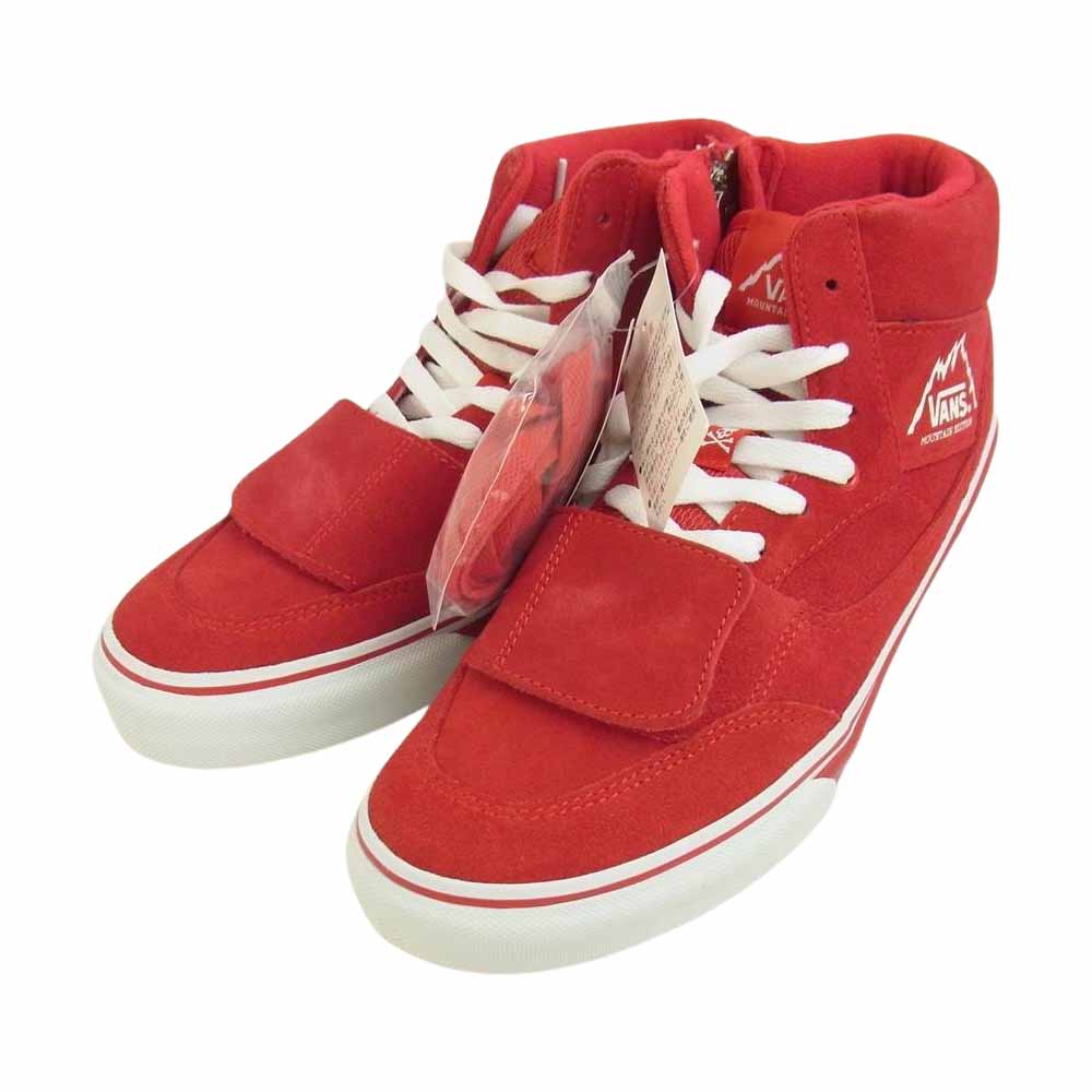 VANS バンズ × mastermind japan マスターマインド ジャパン Mt. EDITION マウンテン エディション スニーカー レッド レッド系 27.5㎝【新古品】【未使用】【中古】