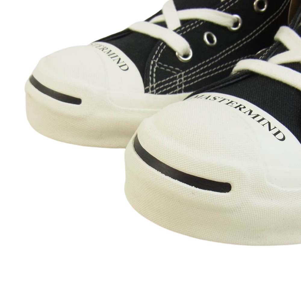 CONVERSE コンバース × mastermind japan マスターマインド ジャパン JACK PURCELL GORE-TEX RH MID ゴアテックス ジャックパーセル ミッド スニーカー 26cm ブラック系 26㎝【新古品】【未使用】【中古】