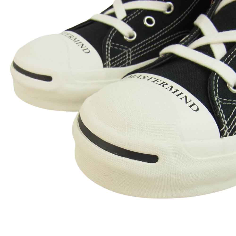 CONVERSE コンバース × mastermind japan マスターマインド ジャパン JACK PURCELL GORE-TEX RH MID ゴアテックス ジャックパーセル ミッド スニーカー 27.5cm ブラック系 9【新古品】【未使用】【中古】