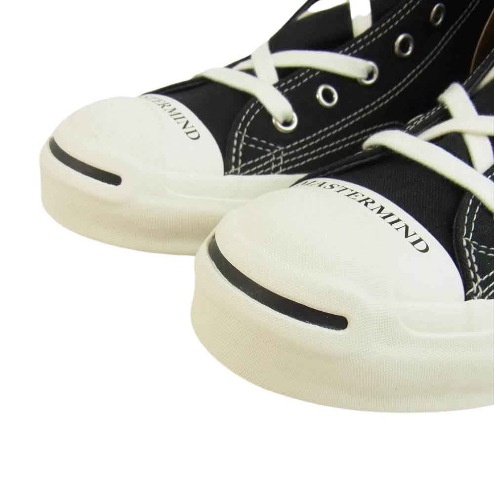 CONVERSE コンバース × mastermind japan マスターマインド ジャパン JACK PURCELL GORE-TEX RH MID ゴアテックス ジャックパーセル ミッド スニーカー 26.5cm ブラック系 26.5㎝【新古品】【未使用】【中古】