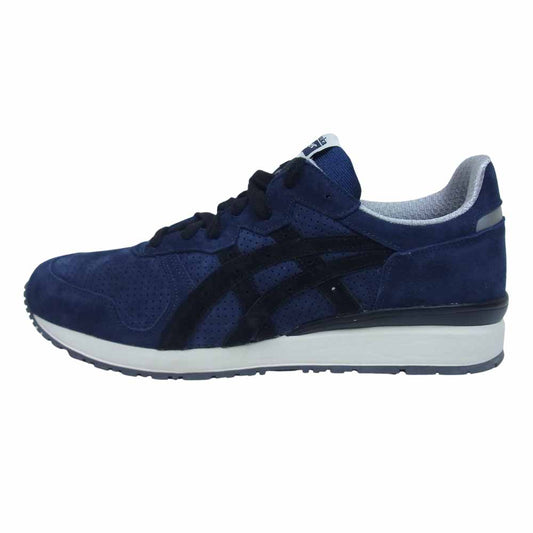 ONITSUKA TIGER オニツカタイガー TH4B4L Tiger Alliance タイガー アライアンス スウェード スニーカー ネイビー系 US11.5【新古品】【未使用】【中古】