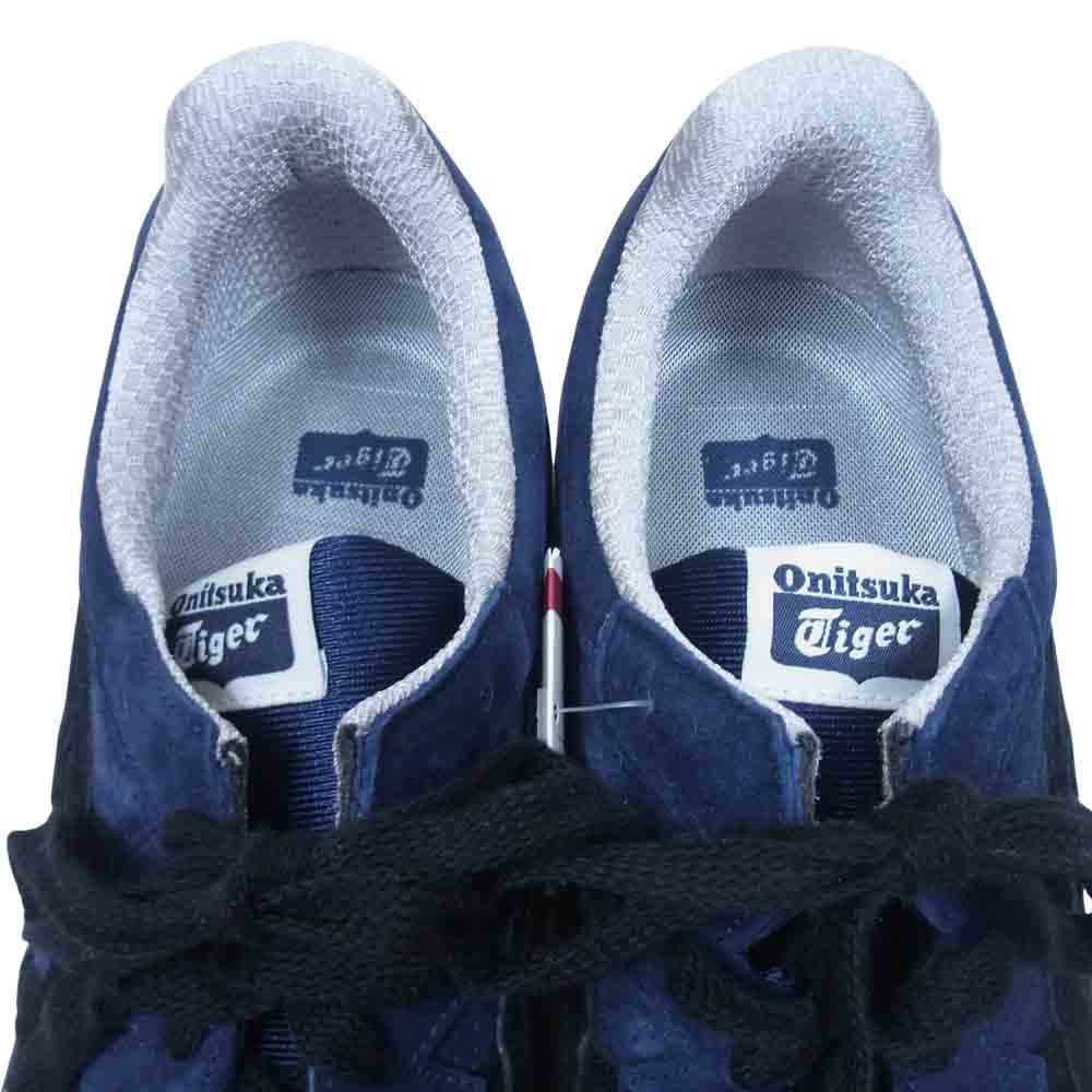 ONITSUKA TIGER オニツカタイガー TH4B4L Tiger Alliance タイガー アライアンス スウェード スニーカー ネイビー系 US11.5【新古品】【未使用】【中古】