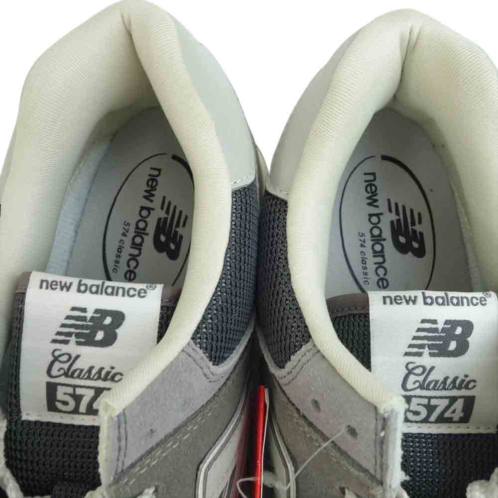 NEW BALANCE ニューバランス ML574DDA グレー スニーカー グレー系 11【新古品】【未使用】【中古】
