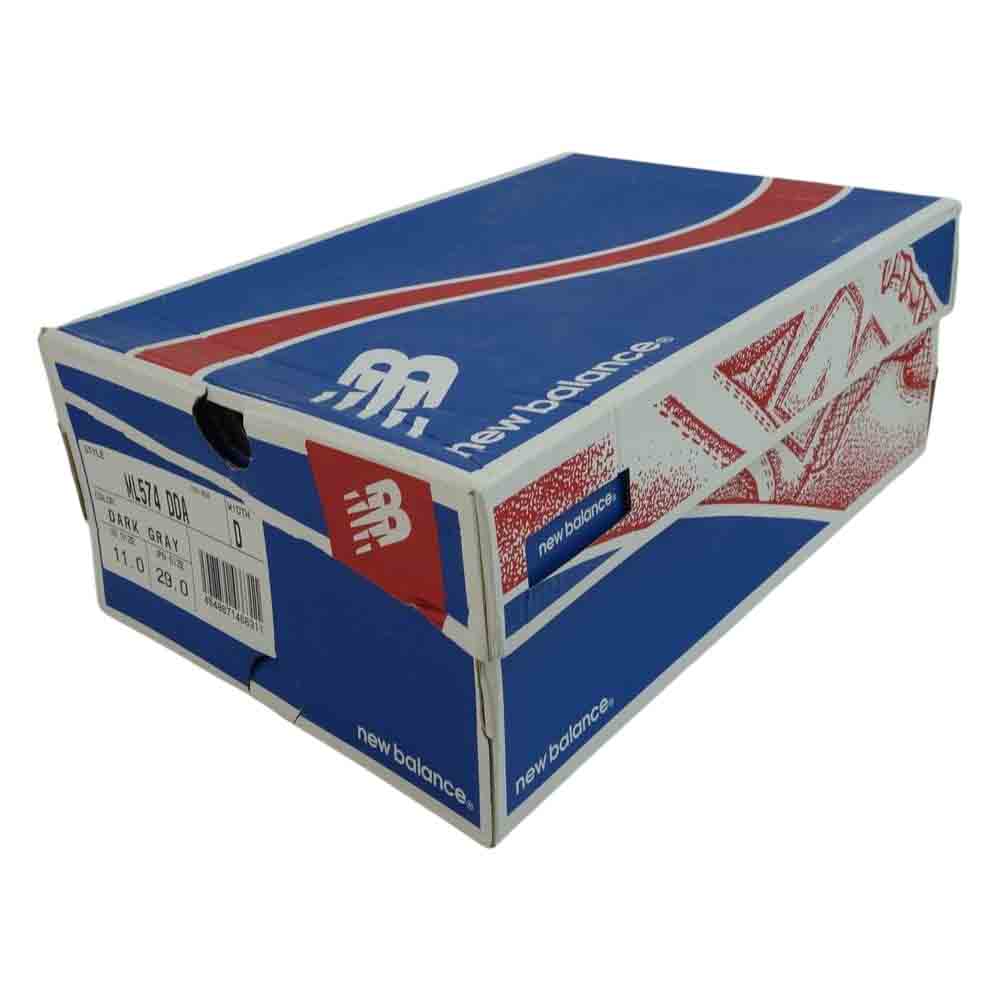 NEW BALANCE ニューバランス ML574DDA グレー スニーカー グレー系 11【新古品】【未使用】【中古】