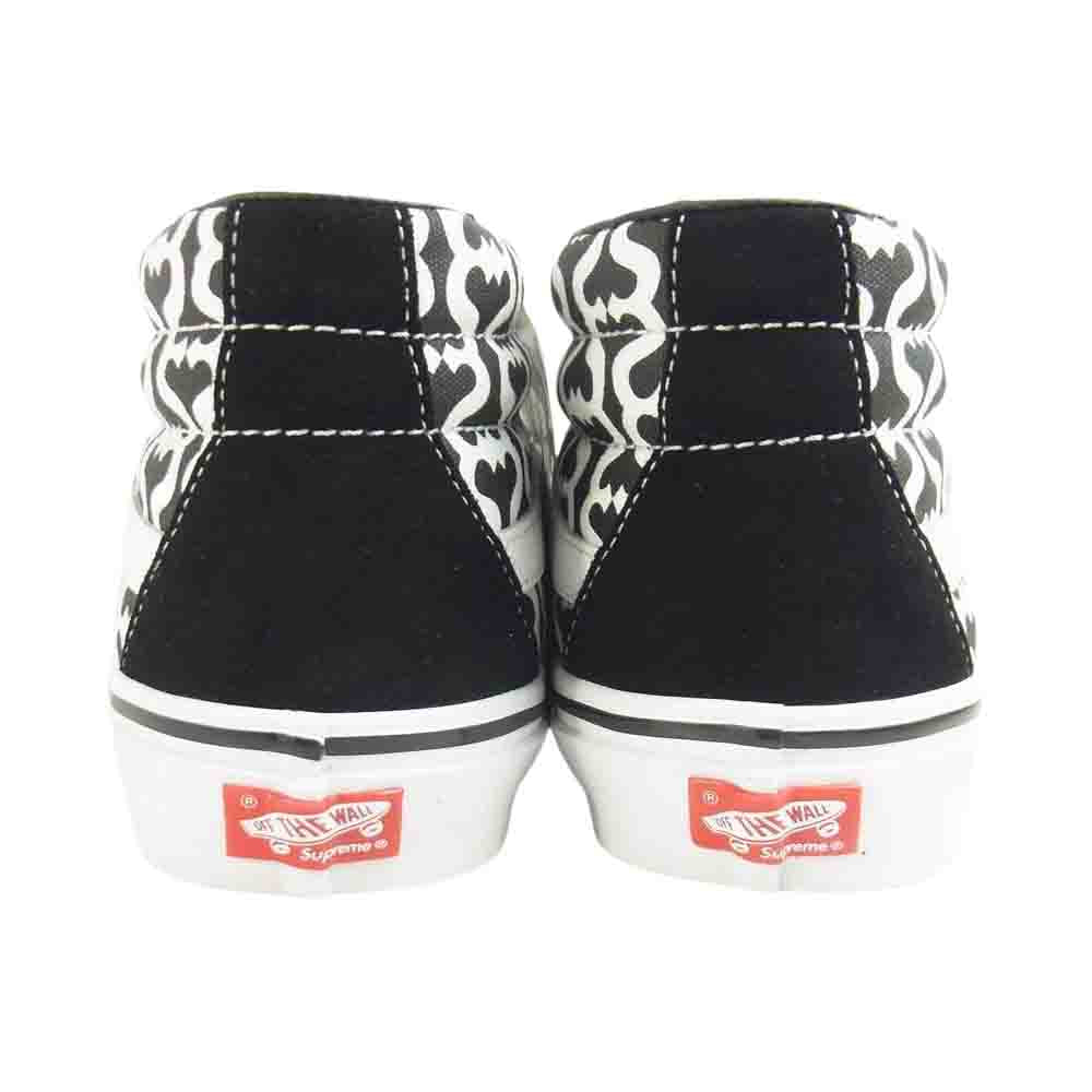 Supreme シュプリーム 21SS VN0A5KS15XH VANS Skate Grosso MONOGRAM S LOGO モノグラム S ロゴ ブラック スニーカー ブラック系 11.5【中古】