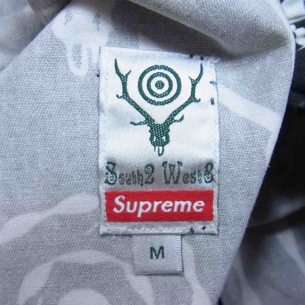 Supreme シュプリーム 21SS × South2West8 シュプリーム サウスツーウェストエイトBelted Pant ベルテット パンツ ブラック系 M【中古】