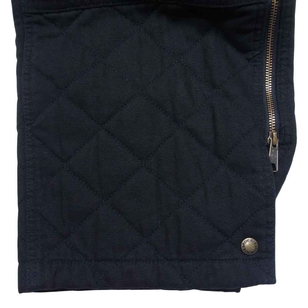Supreme シュプリーム 21AW Dickies Quilted Coverall ディッキーズ キルテッド カバーオール ブラック系 L【美品】【中古】