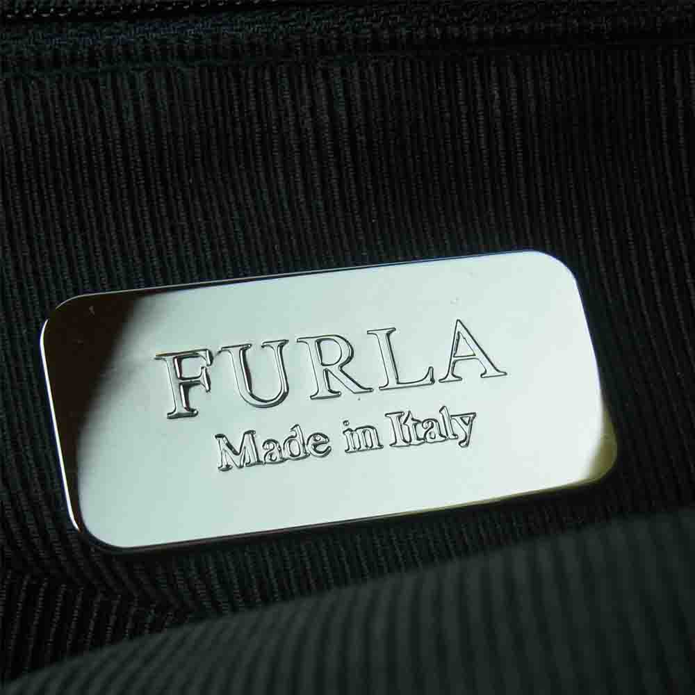 Furla フルラ ナイロン リュック イタリア製 ゴールド系【中古】