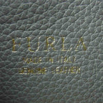 Furla フルラ 2way ショルダー ストラップ ハンド バッグ レザー イタリア製 グレー系【中古】
