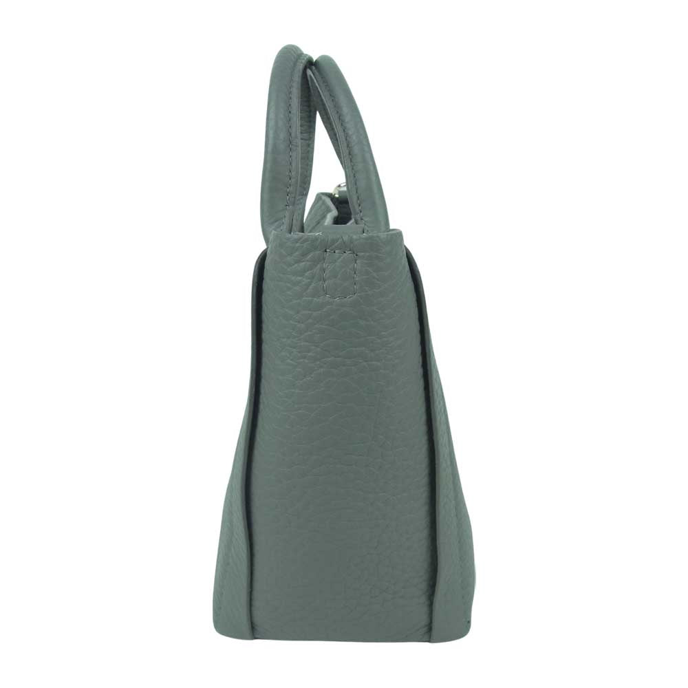 Furla フルラ 2way ショルダー バッグ レザー イタリア製 グレー系【中古】