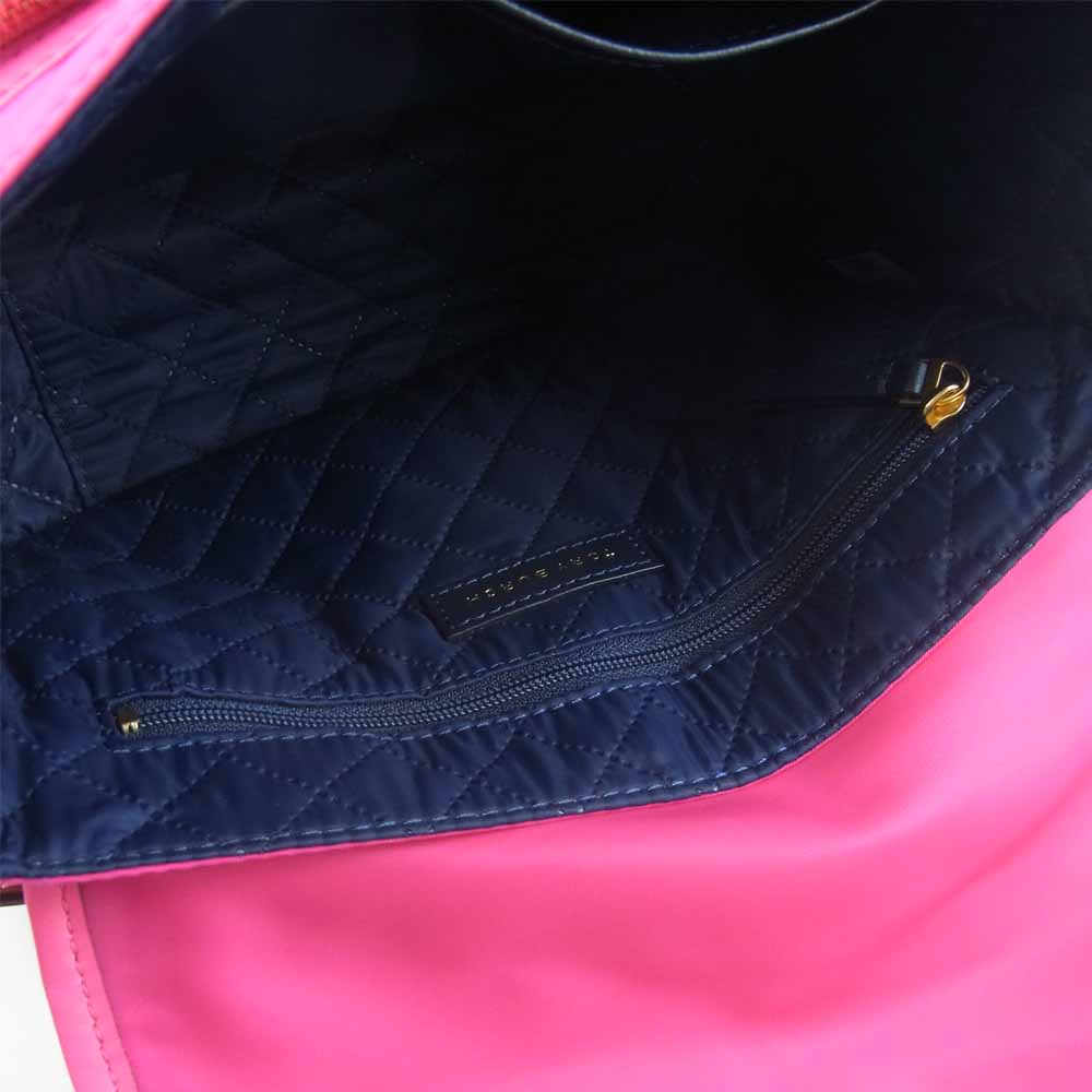 Tory Burch トリーバーチ ショルダー バッグ 2WAY クロスボディバッグ PERRY NYLON ペリー ナイロン ピンク系【中古】