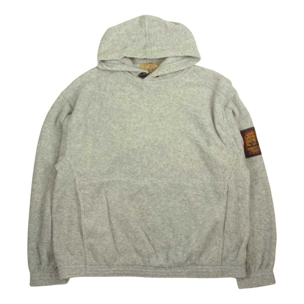 WOOLRICH ウールリッチ ヴィンテージ 80s 90s USA製 フリー パーカー ジャケット グレー系 L【中古】
