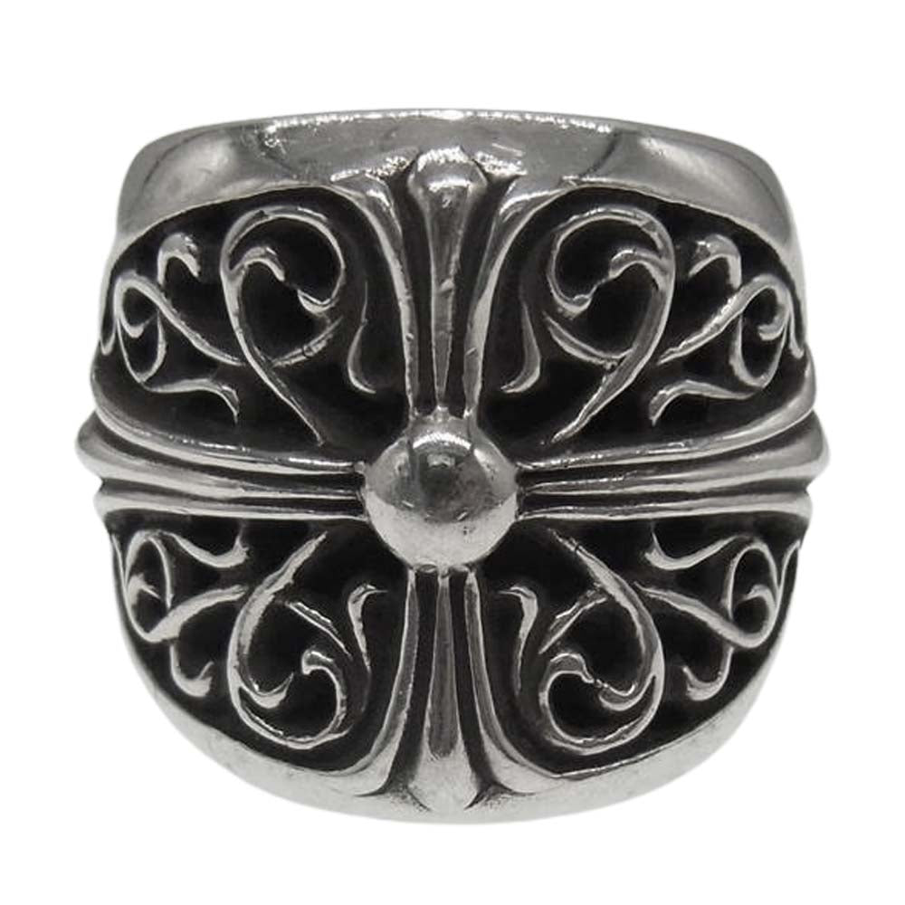 CHROME HEARTS クロムハーツ（原本無） CLASSIC OVAL クラシック オーバル クロス リング シルバー系【中古】