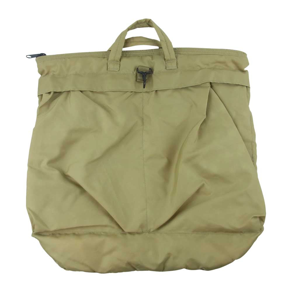 アメリカ軍 8415-00-782-2989 BAG FLYER HELMET ヘルメット トート バッグ サンドベージュ系【中古】
