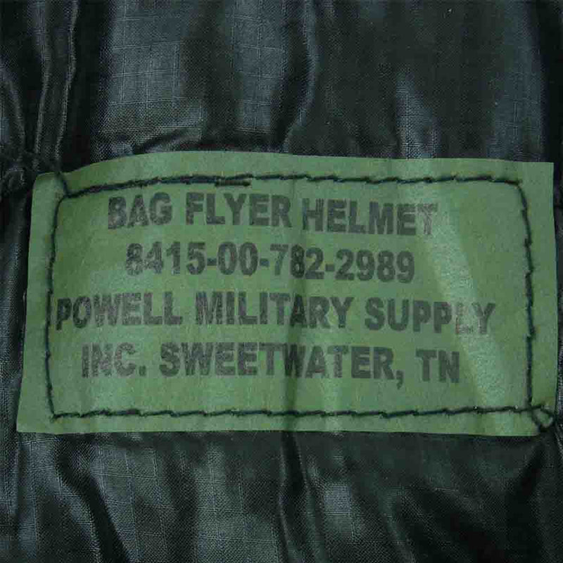 アメリカ軍 8415-00-782-2989 BAG FLYER HELMET ヘルメット トート バッグ サンドベージュ系【中古】