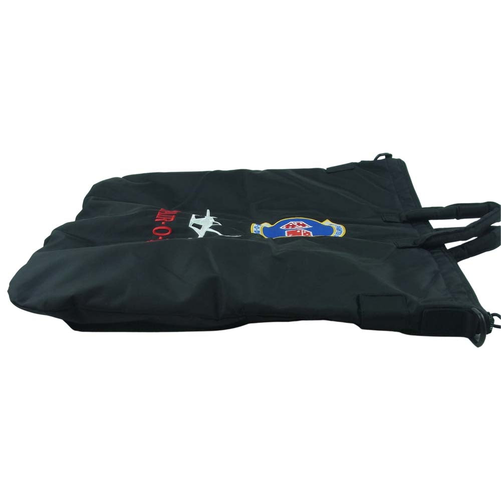 アメリカ軍 USAF 90th FS F-22 BAG HELMET ヘルメット トート バッグ ブラック系【美品】【中古】