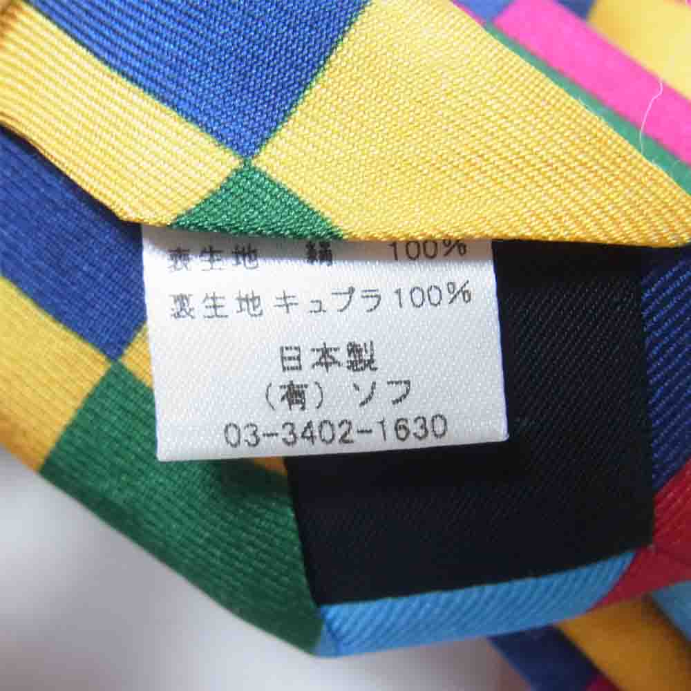 SOPHNET. ソフネット ネクタイ 日本製 マルチカラー系【美品】【中古】