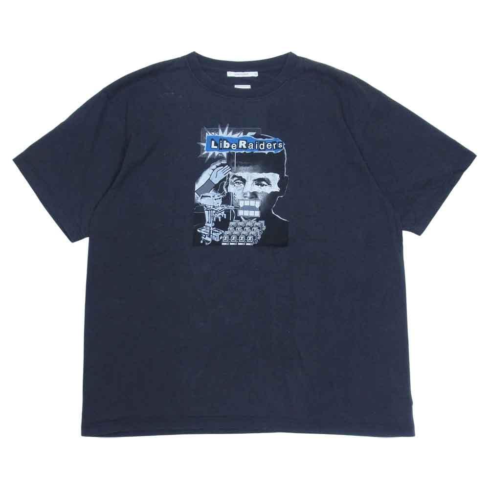 リベレイダース DESTINATION UNKNOWN プリント 半袖 Tシャツ チャコール系 XL【中古】