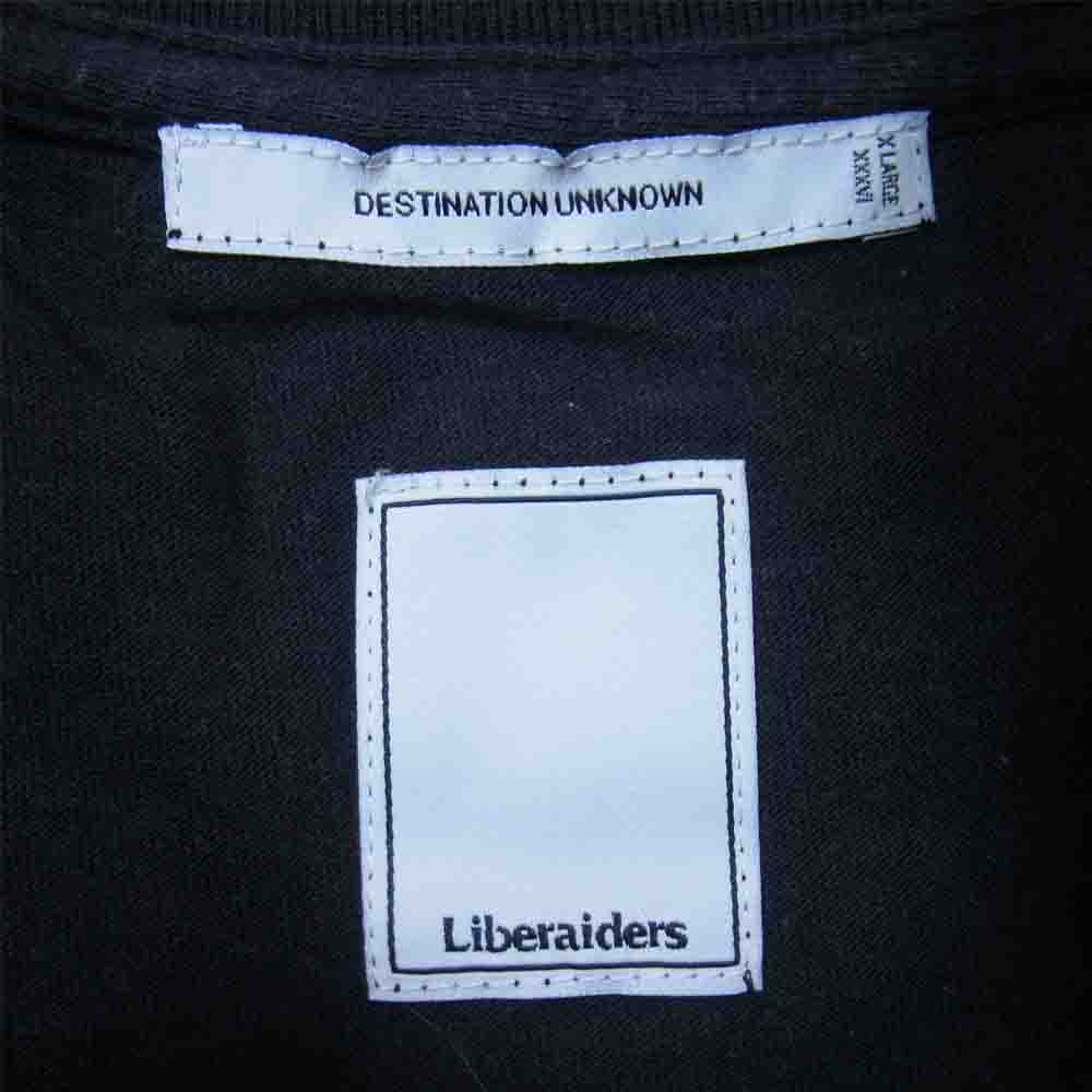 リベレイダース DESTINATION UNKNOWN プリント 半袖 Tシャツ チャコール系 XL【中古】