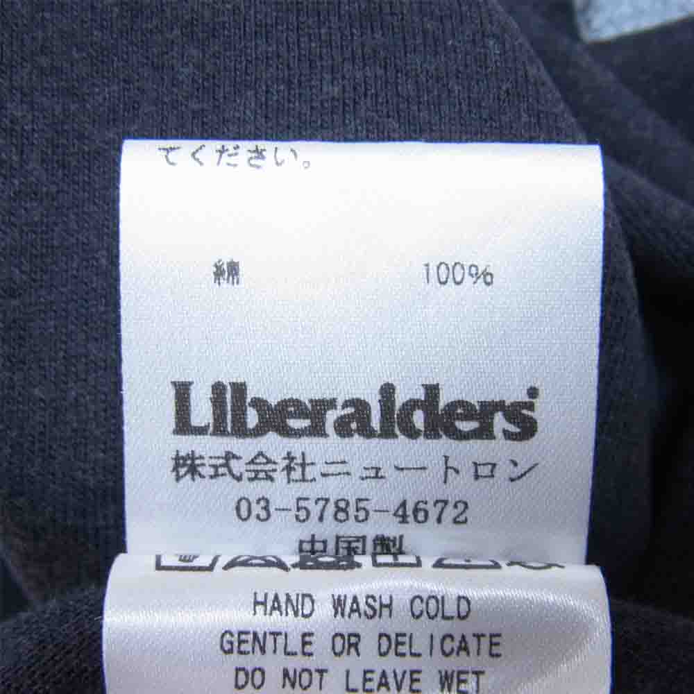 リベレイダース DESTINATION UNKNOWN プリント 半袖 Tシャツ チャコール系 XL【中古】