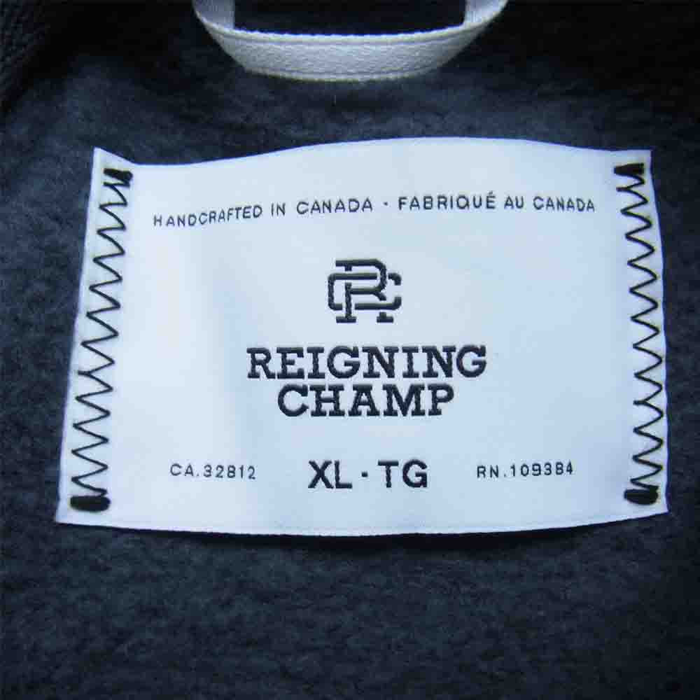 REIGNING CHAMP レイニングチャンプ PULLOVER HOODIE heavyweight FLEECE SWEAT プルオーバー スウェット パーカー モスグリーン系 XL【中古】