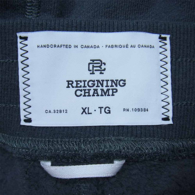 REIGNING CHAMP レイニングチャンプ heavyweight FLEECE SWEAT PANT スウェット パンツ モスグリーン系 XL【美品】【中古】