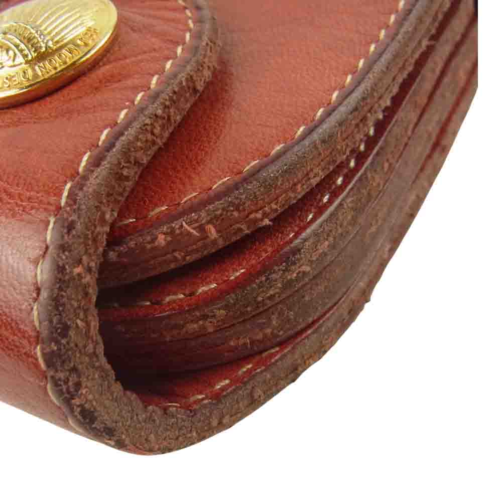 REDMOON レッドムーン コンチョ ロング ウォレット 長財布 レッド系