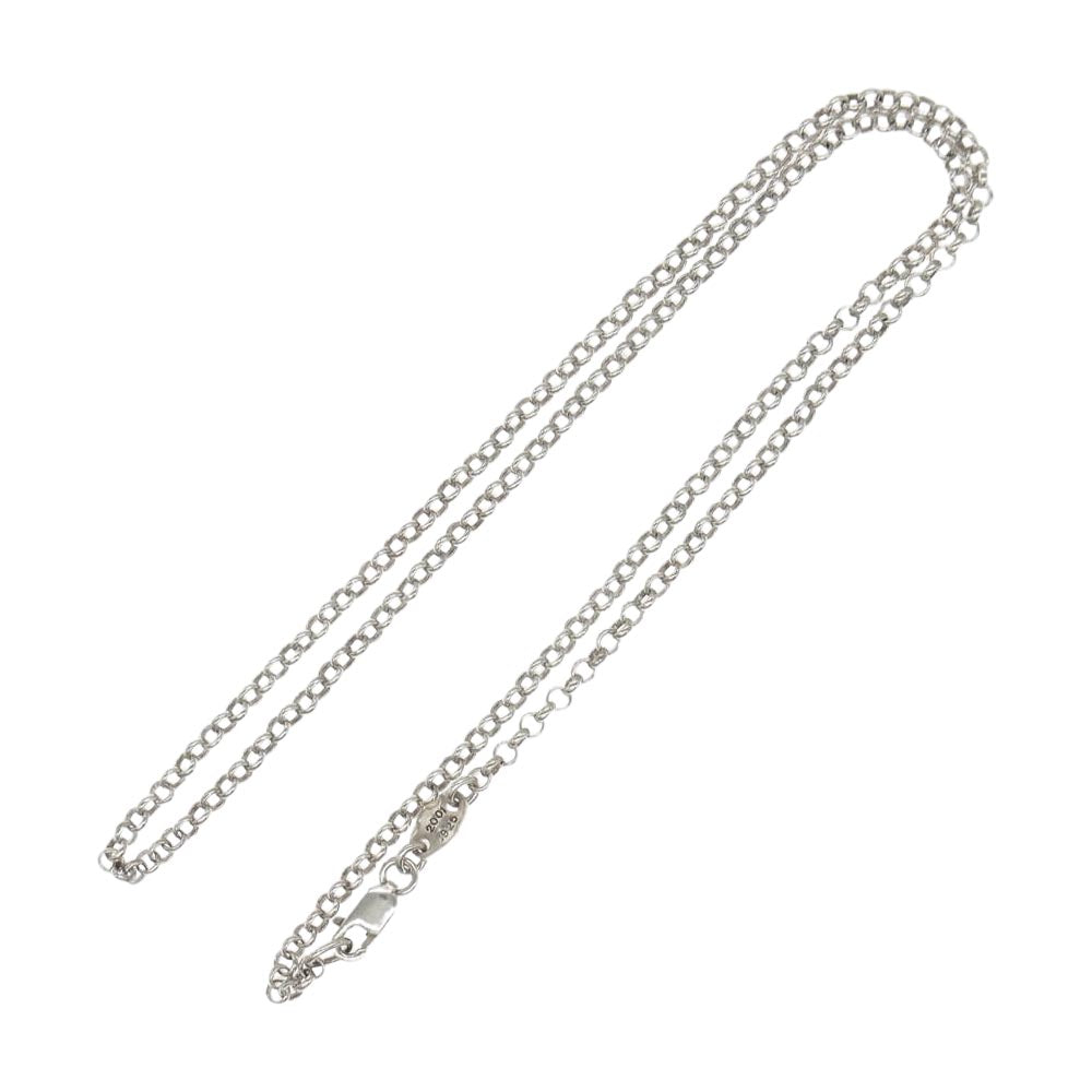 CHROME HEARTS クロムハーツ（原本無） NECKCHAIN R16 ロールチェーン 16インチ シルバー系【中古】