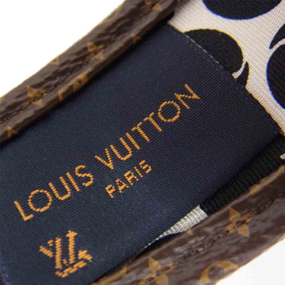 LOUIS VUITTON ルイ・ヴィトン M77394 ヘッドバンド ヘアバンド ブラック系【中古】