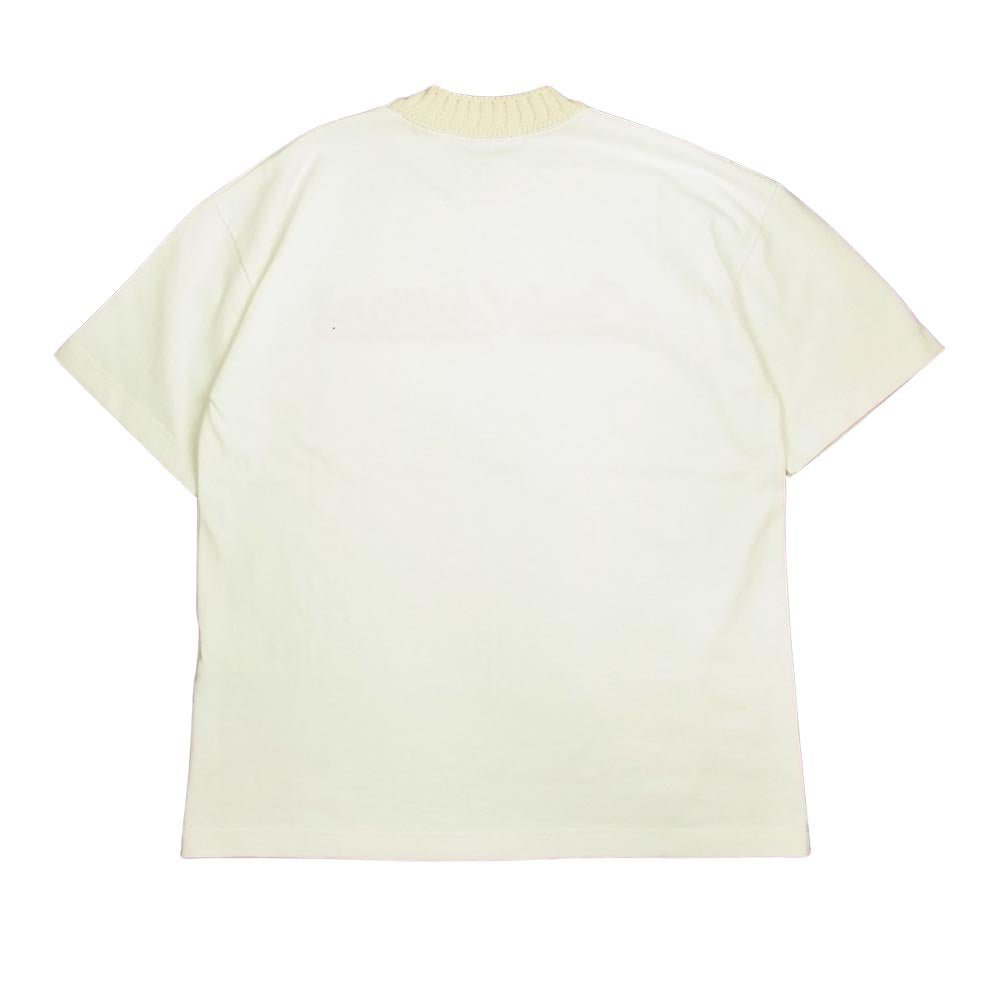 LOUIS VUITTON ルイ・ヴィトン 1A9GMM 国内正規品 NIGO ニゴー ロゴ刺繍 モックネック Tシャツ サイズXS ホワイト系 XS【中古】