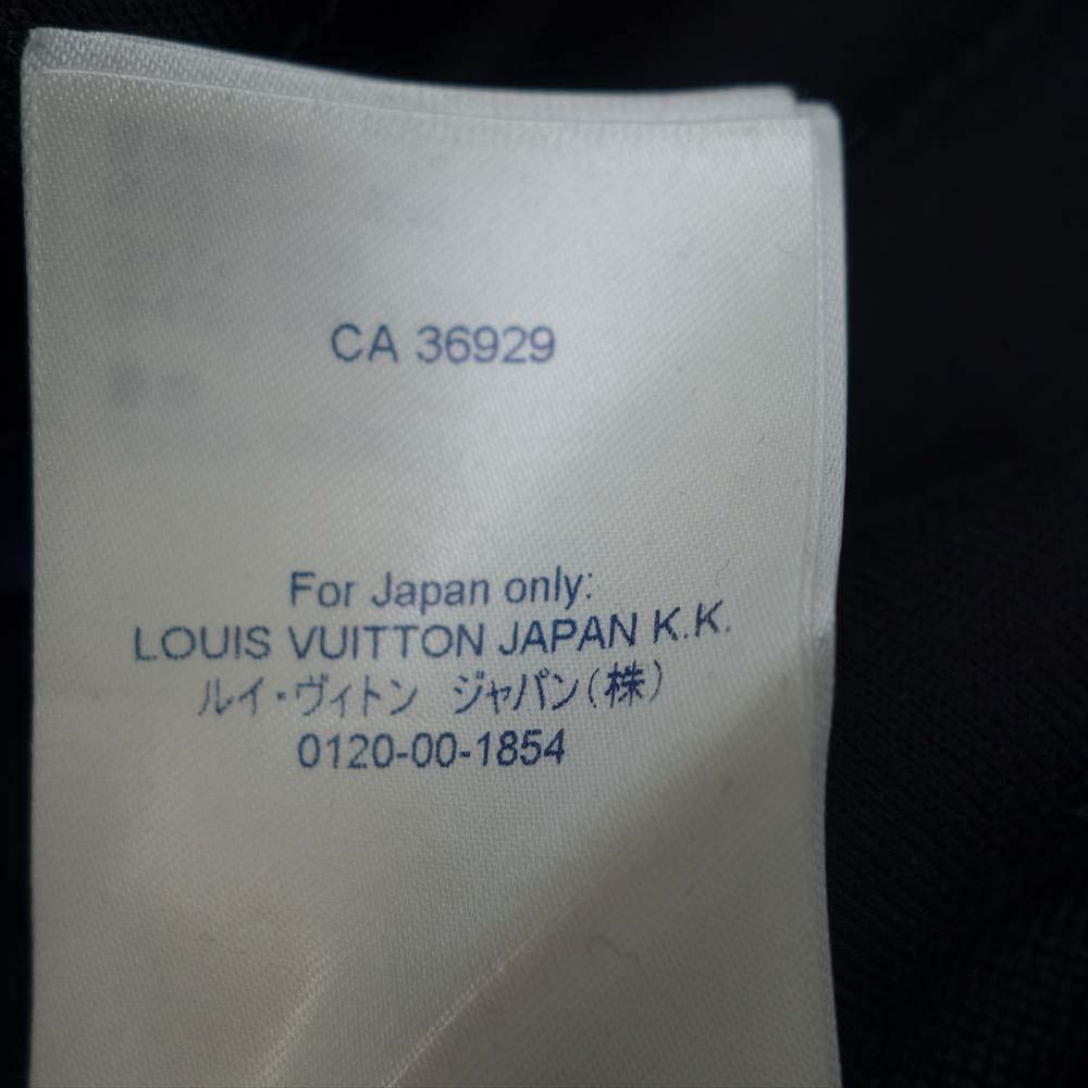 LOUIS VUITTON ルイ・ヴィトン 1A978O 国内正規品 LV フラワーバンド トラックパンツ ブラック系 L【中古】