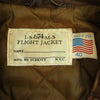 schott ショット USA製 674G Flight Jacket フライト レザージャケット ブラウン系 40【中古】