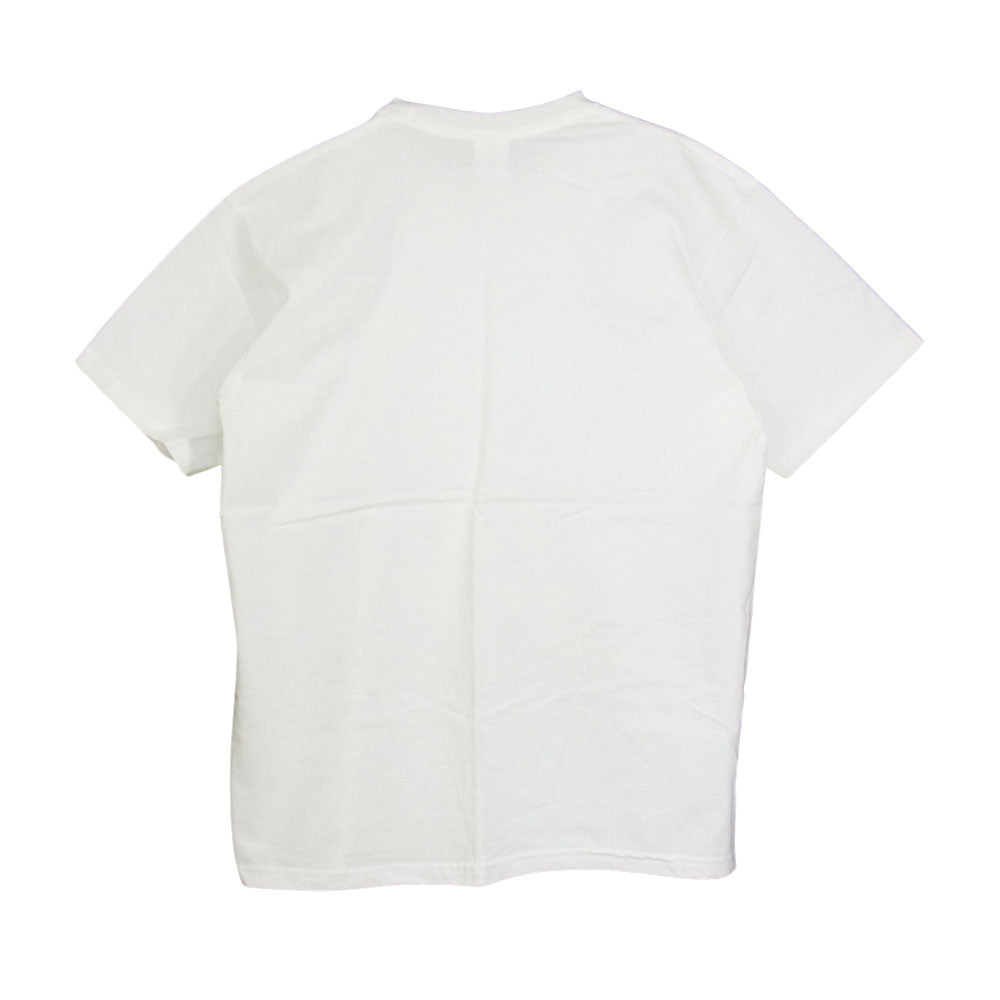 Supreme シュプリーム 19SS Shears Tee シザーズ ハサミ プリント Tシャツ 半袖 ホワイト系 S【極上美品】【中古】