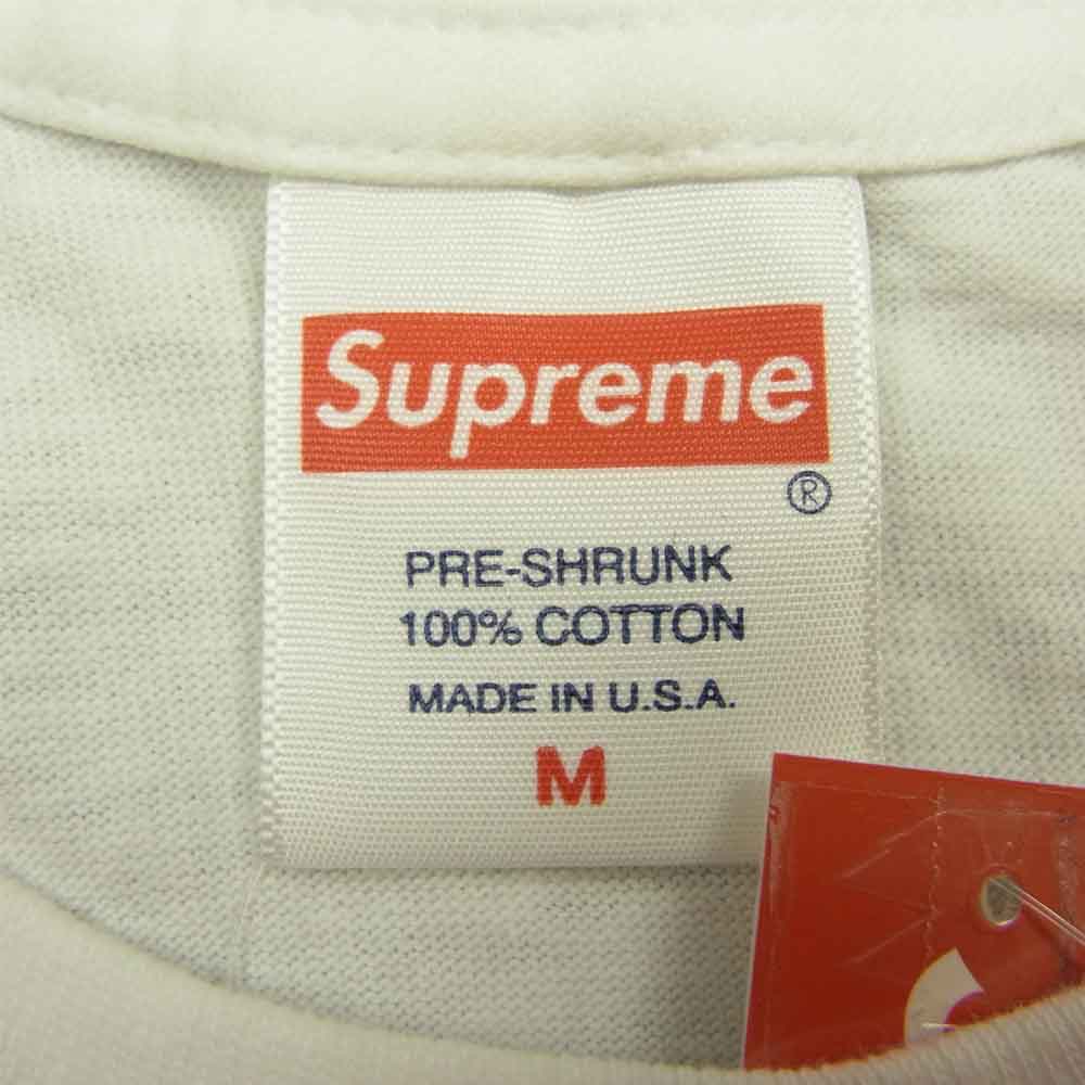 Supreme シュプリーム 19SS It Gets Better Every Time Tee プリント Tシャツ 半袖 ホワイト系 M【新古品】【未使用】【中古】