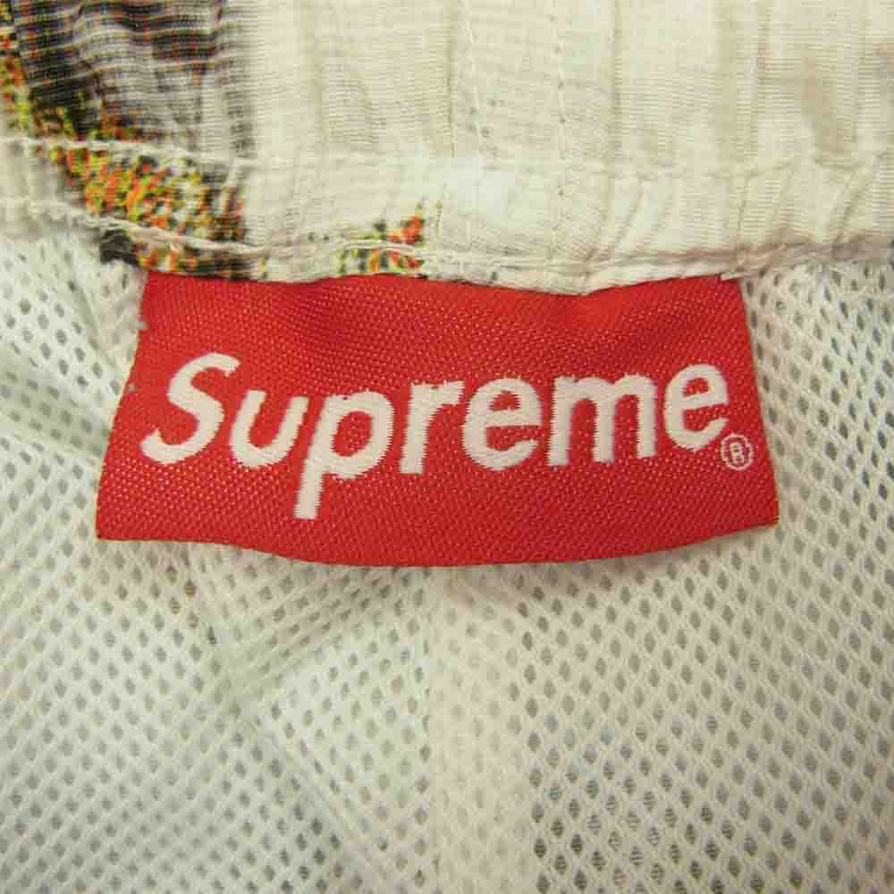 Supreme シュプリーム 20AW Marble Track Pant ナイロン トラック パンツ ホワイト系 S【中古】